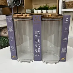 Juego de embaces de cristal