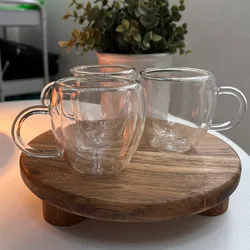 Taza de café doble fondo