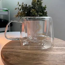 Taza de café doble fondo