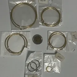 Argollas de Acero Inoxidable 