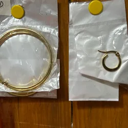 Argollas de Acero Inoxidable 