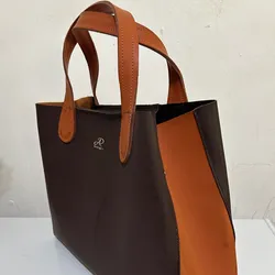 Bolso de piel azteca