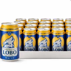 Caja de Cerveza Cabeza de Lobo
