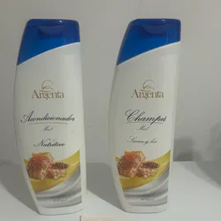 Conjunto de shampoo y acondicionador Argenta