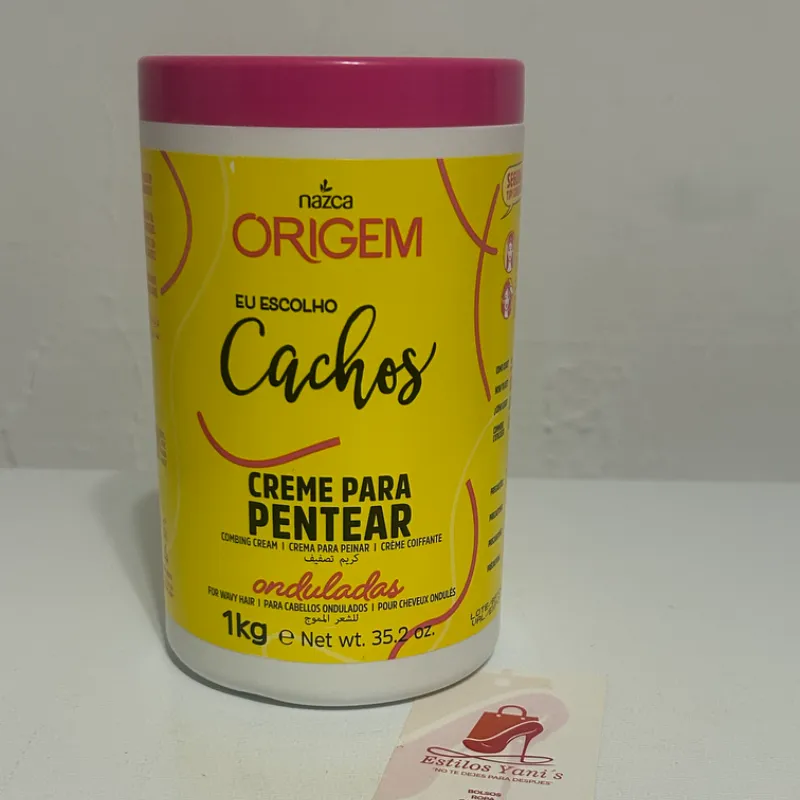 Crema de peinar para cabellos ondulados