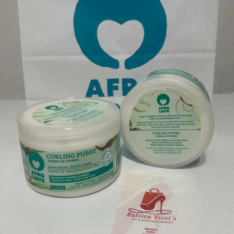 Crema de peinar para rizos de 235grs 