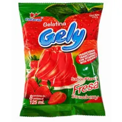Gelatina Gely de Fresa