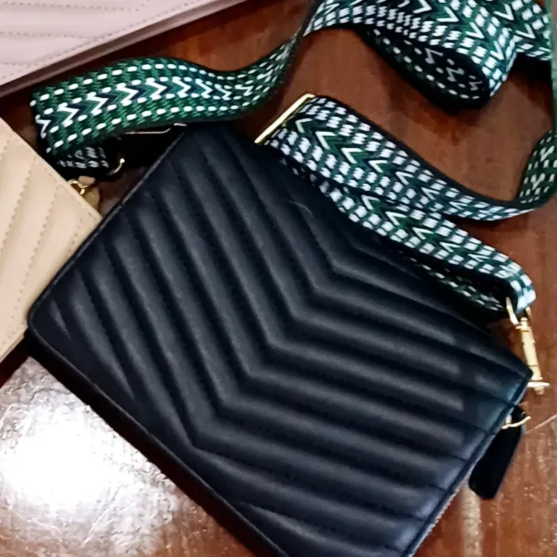 Cartera bandolera de polipiel 