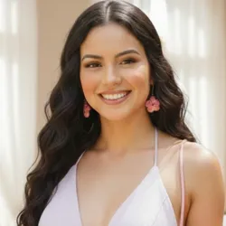 Aretes de flor pequeña