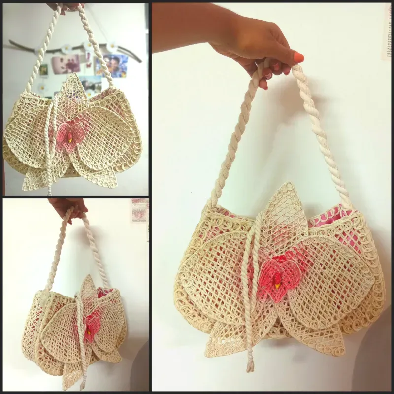 Cartera Orquídea