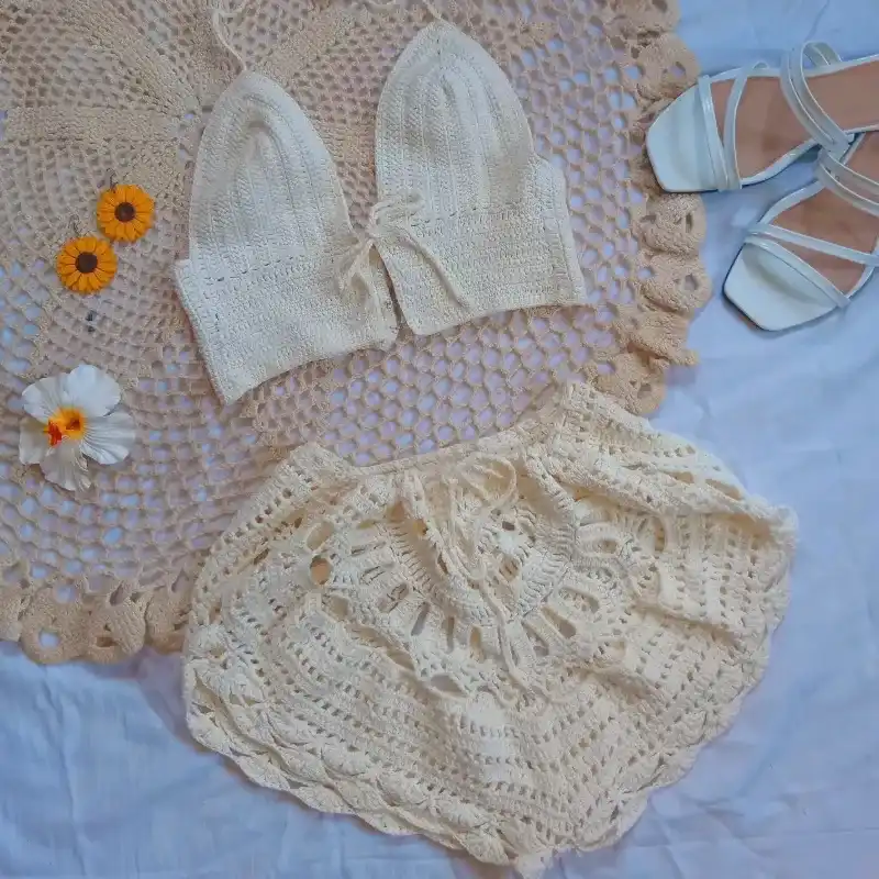 Conjunto short corto y top
