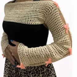 Mangas largas con lacitos 