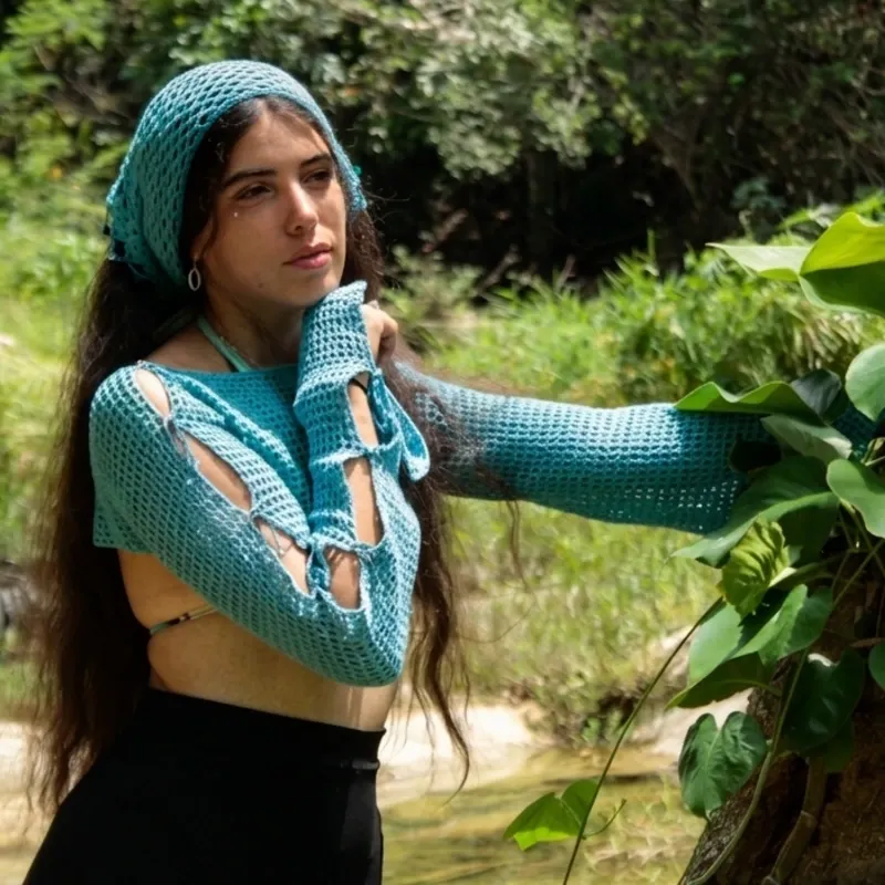 Mangas Ninfa del arroyo