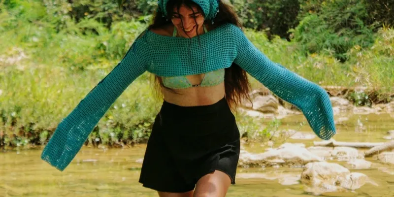 Mangas Ninfa del arroyo