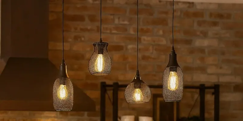 Lampara de techo - de 4 focos