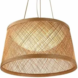 Lampara de techo - Material Ratán 