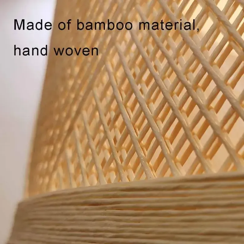 Lampara de techo - Material Ratán 