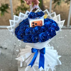 Ramo de 30 rosas con teléfono sorpresa
