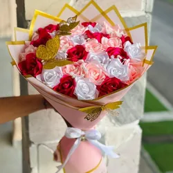 Ramo de 30 rosas eternas