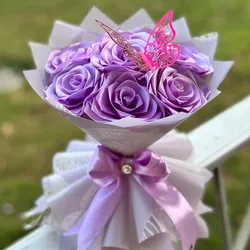 Ramo de 7 rosas eternas