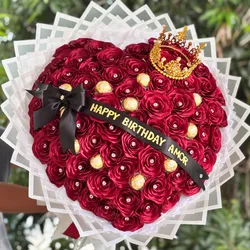 Ramo de 70 rosas eternas