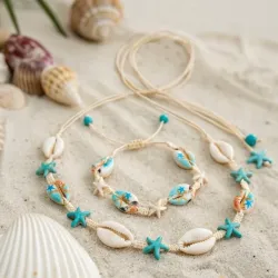 Pulsera estrella grabada