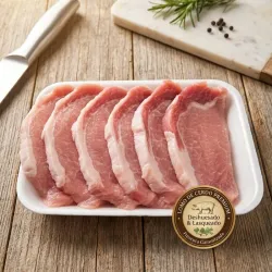 Bandeja lomo cerdo lasqueado