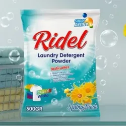 Detergente en polvo Ridel (Silvestre) 500g