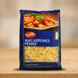 Macarrones tipo penne 500g