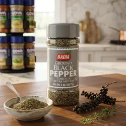 Pimienta negra molida Badía 2 oz