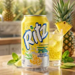 Refresco piña lata