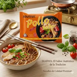Sopa instantánea sabor pollo