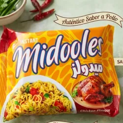 Sopa instantánea sabor pollo