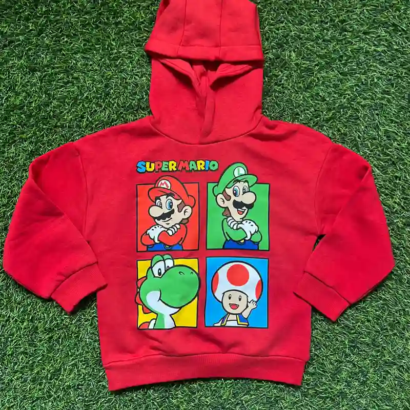 Abrigo de súper mario