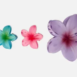 Pack de pellicos en forma de flor 