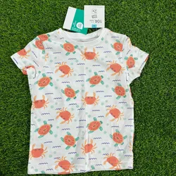 t-shirt tortugas - cangrejos  