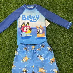 Traje de baño de bluey 