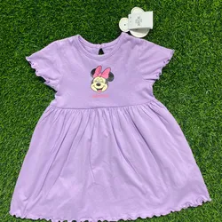 Vestido de mini morado 