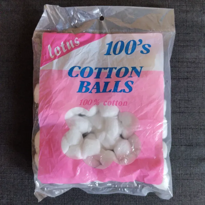 Bolas de Algodón (100 pzas) 