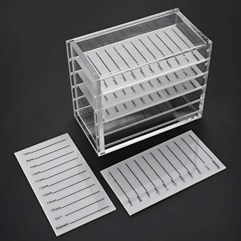 Caja de Almacenamiento de Pestañas