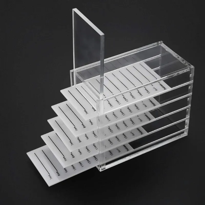 Caja de Almacenamiento de Pestañas