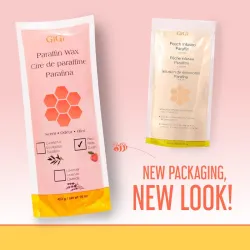 Cera de Parafina Gigi 453g / (16 oz.) - Durazno