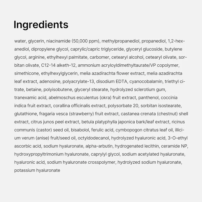 Crema en Cápsulas de Niacinamida + TXA - Medicube