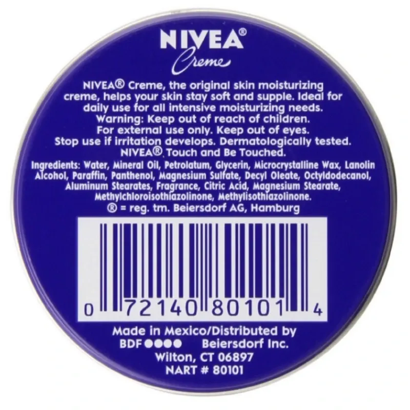 Crema Hidratante - Nivea (20g)