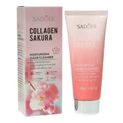 Limpiador Facial de Colágeno + Sakura - Sadoer