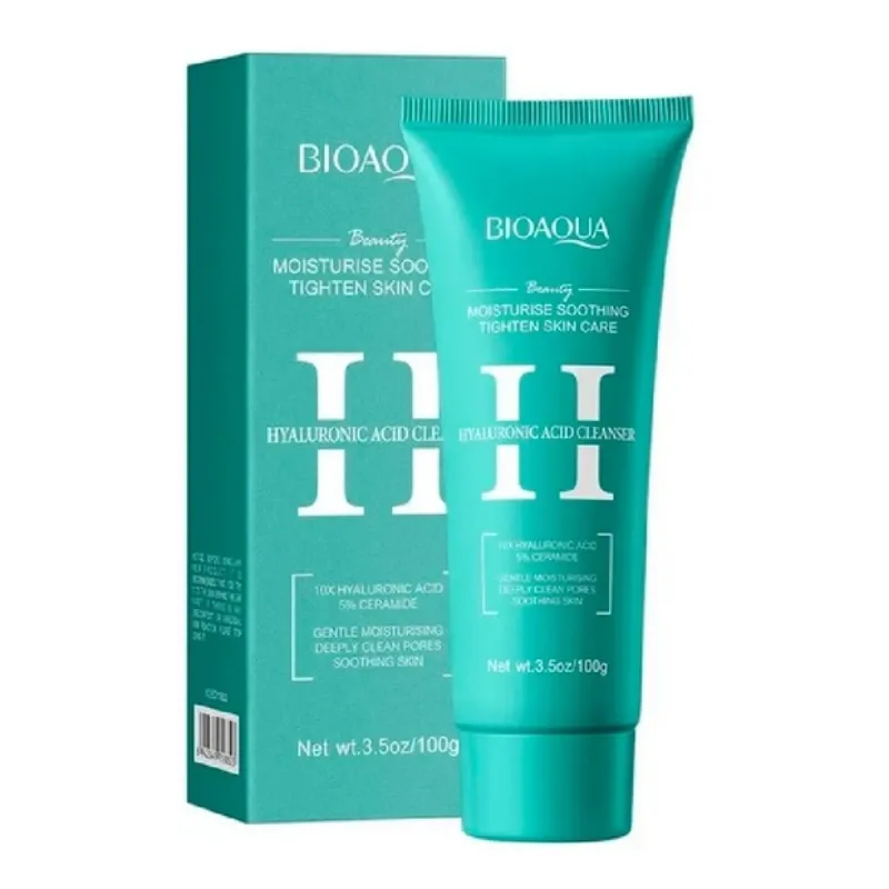 Limpiador Facial Hidratante con Ácido Hialurónico - Bioaqua