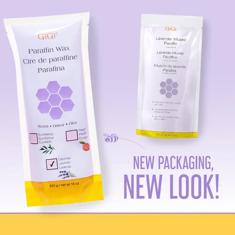 Cera de Parafina Gigi 453g / (16 oz.) - Lavanda