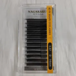 Pestaña 4D(W) 0.07D 14mm - Nagaraku