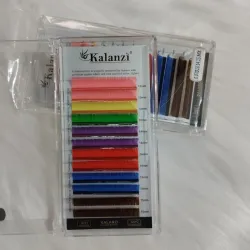 Pestaña Clásica de Colores 0.07D Mix(13.14.15mm) - Kalanzi 