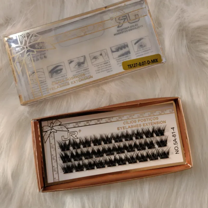 Pestañas Grupales - JR TS127-0.07D-Mix